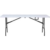 Easy Table Pliante Rectangulaire Intérieur, Extérieur