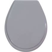 Gelco Design - abattant wc plastique first gris - gris