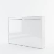 Lenart Lit Concept Pro lit de repos cm215x46-177x159 glossy white