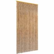Rideau de porte contre insectes Bambou 90 x 220 cm