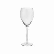 Set de 4 verres à vin en verre transparent H9