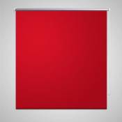 Store enrouleur occultant 80 x 230 cm rouge vidaXL528798