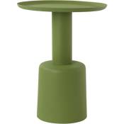 Table d'appoint - vert - métal - 6777681 - Vert - Light&living
