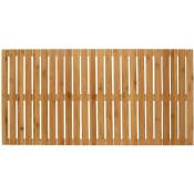Tapis de salle de bain en bambou bambusa, 100 x 50