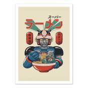 Affiche 50x70 cm - Super Ramen Bot - Vincent Trinidad