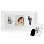 Album photo d'empreintes de mains et d'empreintes de bébé, le cadeau idéal pour une fête prénatale Fei Yu