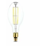 Ampoule LED E27 ED120 24W 160lm/W Filament V-TAC VT-2324 - 310 ° - Blanc froid - 6400K