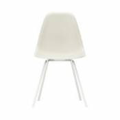 Chaise DSX - Eames Plastic Side Chair / (1950) - Pieds blancs - Vitra gris en plastique
