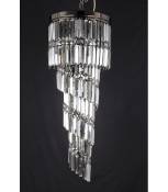 Chandelier Toronto Noir,bronze 9 ampoules 91cm