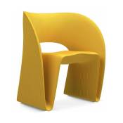 Fauteuil design jaune Raviolo - Magis