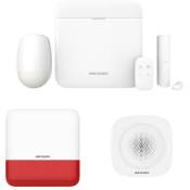 Hikvision - ax pro wireless indoor outdoor siren burglar alarm kit