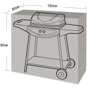 Housse de protection pour barbecue et plancha 150x80x90cm