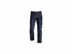 Jeans de travail rica lewis - homme - taille 42 - multi poches - coupe droite confort - fibreflex - stretch brut - joba JOBA3905