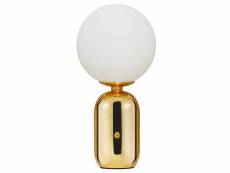 Lampe de table - lampe de salon - design globe - party doré