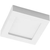 LED Plafonnier à intensité variable 'Alette' en aluminium pour salle de bain - blanc