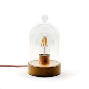 Ledbox - Spot décoratif led bell jar 210, 6W, dimmable, Blanc chaud 2700K,
