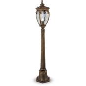 Maytoni - Lampadaire lampadaire extérieur lampe de chemin d'accès résistant aux intempéries or hauteur 113cm