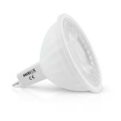 Miidex Lighting - Ampoule led GU5.3 - 5W 75° Non Dimmable ® blanc-neutre-4000k - non-dimmable
