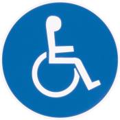 Panneau obligation - parking handicape - Novap