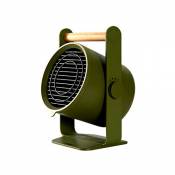 Réchauffeur Réchauffeur de bureau en aluminium (Color : Green)