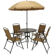 Salone Srl - funny set parapluie + table + 4 chaises