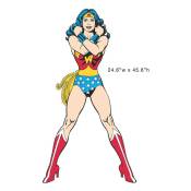 Sticker géant repositionnable Wonder Woman dc Comics 45,7CM x 101,6CM