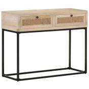 Table console,Table d'appoint 100x35x76 cm Bois de
