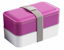 WD Lifestyle Ligne Maison Lunch Box, Plastique, Fuchsia,