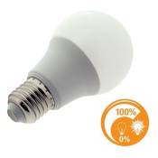Ampoule LED E27 10W A60 dimmable - Blanc Chaud - Blanc