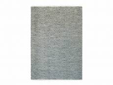 Bobochic tapis poil court rectangulaire retto uni gris 80x150