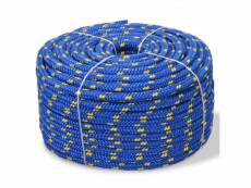 Contemporain chaînes, câbles et cordes selection riga corde de bateau polypropylène 12 mm 50 m bleu