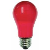 Duralamp - led 6W lampe goutte d'eau rouge E27 LA55R