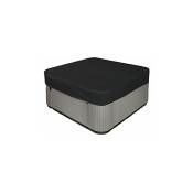 Housse de jacuzzi carrée 210D très résistante et imperméable - Protection uv - 220 x 220 x 90 cm (l x l x h) - Noir - RWChemin de table