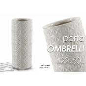 Iperbriko - Porte-parapluie en céramique blanche design