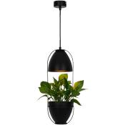 Lampe de plafond suspension porte plante décoratif