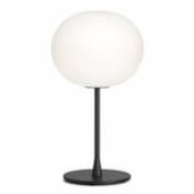 Lampe de table Glo-Ball T1 / H 60 cm - Verre soufflé bouche - Flos blanc en verre