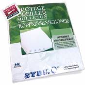 Linnea - Housse de protection d'oreiller imperméable ANTONY 40x60 cm - Blanc