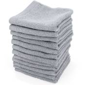 Lot de serviettes invité alpha 12 pièces 30x30 cm