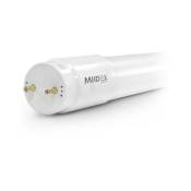 Miidex Lighting - Tube led T8 10W 600mm (Phase d'un côté / Neutre de l'autre) ® blanc-neutre-4000k