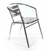 San Marco - Chaise de bar en aluminium pour mobilier
