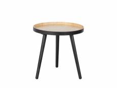 Sasha - table d'appoint ronde en bois ø41cm - couleur