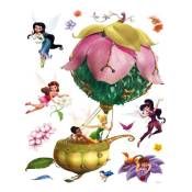 Stickers géant Fée La Clairière d'été en ballon Disney Fairies