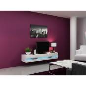 Azura Home Design - Meuble tv vigo 180 blanc - Blanc
