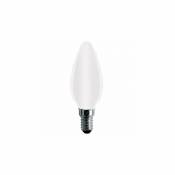 Fox Light Ampoule LED-S11 Filament Flamme opaque C37 - E14 - 4W - 360° - 2 700K - 400Lm