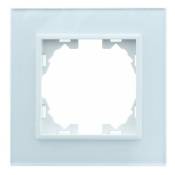 Iluminashop - Cadre en Cristal Encastré Blanc pour 1 Module Série wLux