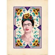 Impression 30x40 cm illustration de frida kahlo