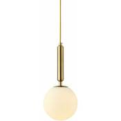 Ineasicer - Nordic Moderne Simple Suspension Lampe Boule De Verre Plafonnier Simple Tête Suspension Loft Loft pour Chambre Salle à Manger Restaurant