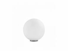 Lampe de table blanche mapa bianco 1 ampoule largeur 105 cm
