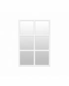 Miroir fenêtre couleur blanc