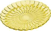 Plat Jelly /Centre de table - Ø 45 cm - Kartell jaune en plastique